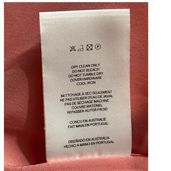 SIR. skirt Giacomo Split pink size 4 (US 10) - Picture 5 of 7